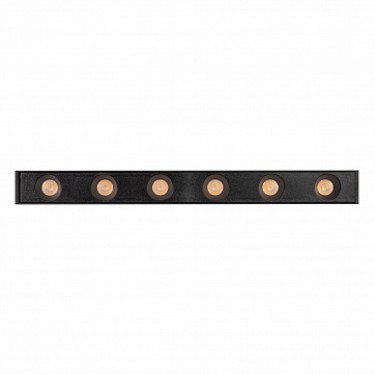 Светильник магнитный MAG-DOTS-25-L200-6W Warm3000 (BK, 30 deg, 24V) 