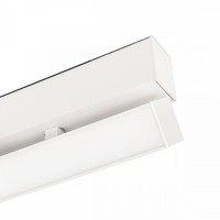 Магнитный светильник MAG-FLAT-FOLD-45-S605-18W Day4000 (WH, 100 deg, 24V)