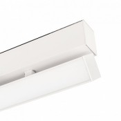 Магнитный светильник MAG-FLAT-FOLD-45-S405-12W Warm3000 (WH, 100 deg, 24V)