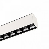 Магнитный светильник MAG-LASER-45-L320-12W Warm3000 (WH, 15 deg, 24V)