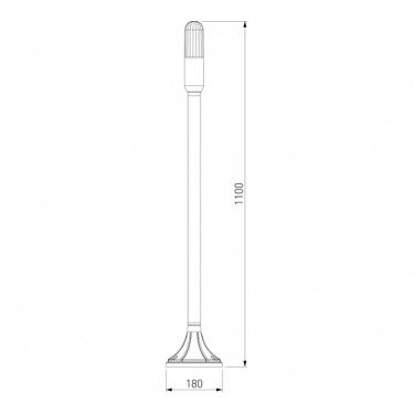 Ландшафтный светильник ISIDA LED 35165/F 4000К серый Ландшафтный светильник ISIDA LED 35165/F 4000К серый