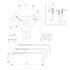 Светильник LGD-STEM-BOLL-H500-10W Warm3000 (GR, 185 deg, 230V)