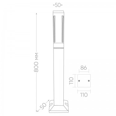 Ландшафтный светильник 5W 4000К Feron DH603 11707