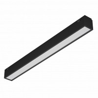 Магнитный светильник MAG-VIBE-FLAT-L293-12W Warm3000 (BK, 100 deg, 48V)