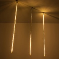 Светодиодные тающие сосульки ARD-ICefaLL-CLASSIC-D23-1000-CLEAR-96LED-LIVE WARM (230V, 1.5W)
