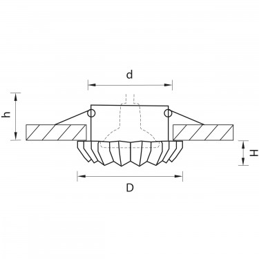 Встраиваемый светильник Lightstar Solo Ray 002120