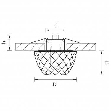 Встраиваемый светильник Lightstar Faseta 004334