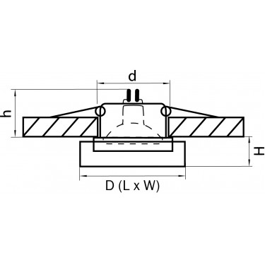 Встраиваемый светильник Lightstar Luli Mini 006147