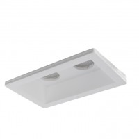 Встраиваемый светильник Invisible 2xGU10 белый A9214PL-2WH