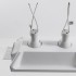 Встраиваемый светильник Invisible 2xGU10 белый A9214PL-2WH
