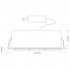 Встраиваемый светильник Grill 2.25W 3000K A3153PL-3BK