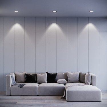 Встраиваемый светильник Combi 25069/LED 20W 4000K черный