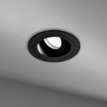 Встраиваемый светильник MR16 G5.3 черный Feron DL2811 40528