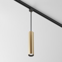 Трековый светильник Focus GU10 матовое золото TR025-1-GU10-MG