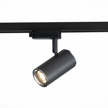 Трековый светильник BASE GU10 хром/черный ST301.406.01 Трековый светильник BASE GU10 хром/черный ST301.406.01
