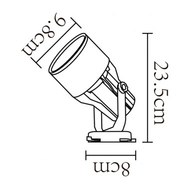 Трековый светильник Lyra E27 белый A6252PL-1WH