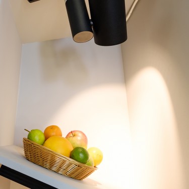 Трековый светильник для фруктов LGD-SHOP-4TR-R100-40W Warm SP3000-Fruit (BK, 24 deg)