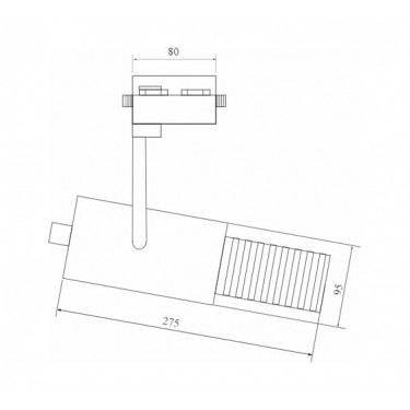Трековый диммируемый светильник Riffe 85030/01 36W 4200K Трековый диммируемый светильник Riffe 85030/01 36W 4200K