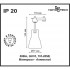 Трековый однофазный светильник GU10 белый Pipe 370404