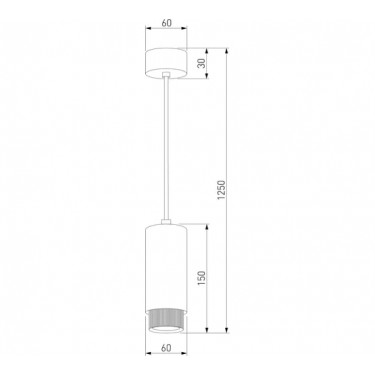 Трековый светильник Nubis 85021/01 GU10 черный/золото