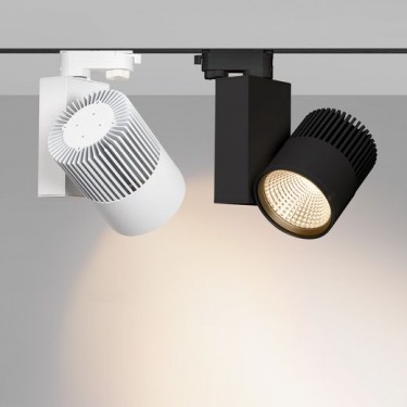 Трековый светильник LGD-ARES-4TR-R100-40W Day4000 (BK, 24 deg)