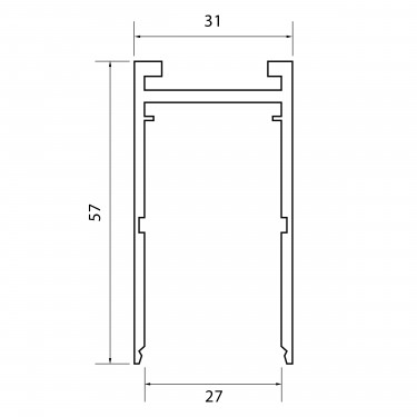Шинопровод накладной 2м белый SKYLINE 220 ST015.529.00 Шинопровод накладной 2м белый SKYLINE 220 ST015.529.00