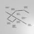 Шинопровод однофазный 2м белый Unity TRX001-112W