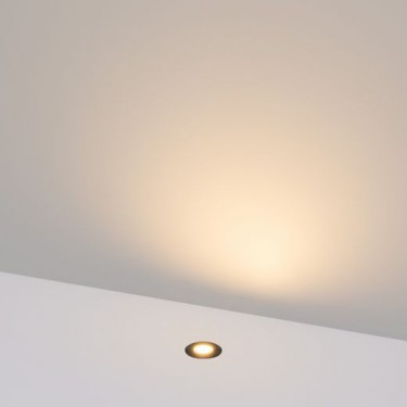 Светильник для грунта ART-PELURU-GROUND-R23-1W Warm3000 (GR, 100 deg, 24V)