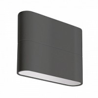 Настенный светильник SP-WALL-FLAT-S110x90-2x3W Day4000 (GR, 120 deg, 230V)