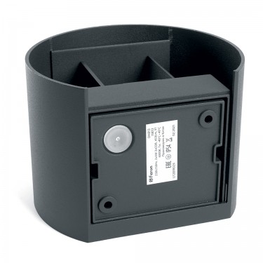 Фасадный светильник 2×3W 4000K черный Feron DH013 11872 Фасадный светильник 2×3W 4000K черный Feron DH013 11872
