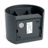 Фасадный светильник 2×3W 4000K черный Feron DH013 11872
