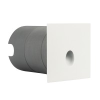 Светильник для стен лестниц LT-GAP-S70x70-3W Warm3000 (WH, 30 deg)