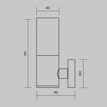 Настенный светильник Уиллис/Willis E27 O418WL-01GR
