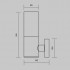 Настенный светильник Уиллис/Willis E27 O418WL-01GR