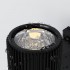 Настенный светильник (бра) Rando E27 черный O419WL-01B