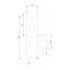 Уличный настенный светильник Glas 1418 Techno E27 серый