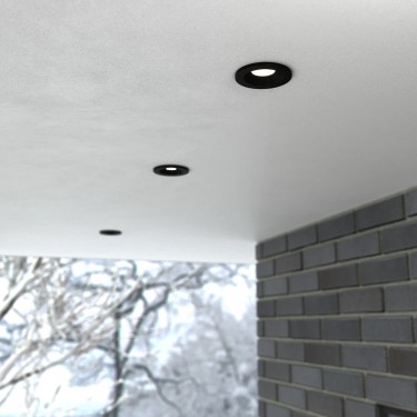 Влагозащищенный светильник Light Led 35126/U 4000К черный