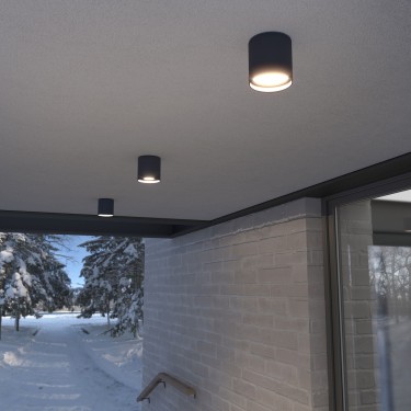 Уличный потолочный светильник Light LED 2104 35130/H черный Уличный потолочный светильник Light LED 2104 35130/H черный