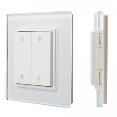 Панель Knob SR-2833RGB-RF-UP White