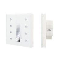 Панель Sens SR-2830A-RF-IN White (220V,DIM,4 зоны) Панель Sens SR-2830A-RF-IN White (220V,DIM,4 зоны)