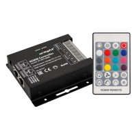 RGBW-контроллер с RF радиопультом VT-S07-4x6A (12-24V, ПДУ 24 кн, RF)