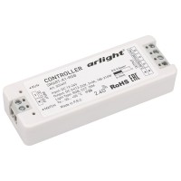 Контроллер для RGB ленты SMART-K1-RGB (12-24V, 3x3A, 2.4G)