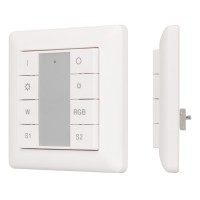 Встраиваемая панель Knob SR-2422K8-DT8 (DALI, RGBW, 1 зона)