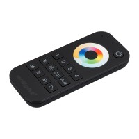 Пульт DIM/MIX/RGB/RGBW SMART-R22-MULTI Black (4 зоны, 2.4G)
