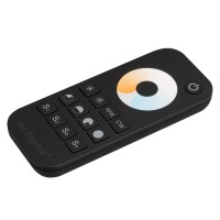 Кнопочный радиопульт для MIX лент SMART-R34-MIX Black (1 зона, 2.4G)