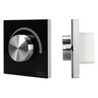 Встраиваемая панель Rotary SMART-P28-DIM Black (12-24V, 2.4G)
