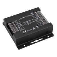 4-х канальный RGBW усилитель ARL-5022-RGBW (12-24V, 4x8A, 384-768W)