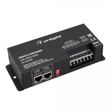 027145 Декодер сигнала DMX512 в ШИМ ARL-7022-DMX