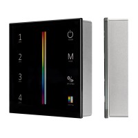 Накладная сенсорная панель Sens SMART-P55-MULTI Black (3V, 4 зоны, 2.4G)