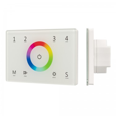 028402 Панель Sens SMART-P83-RGB White